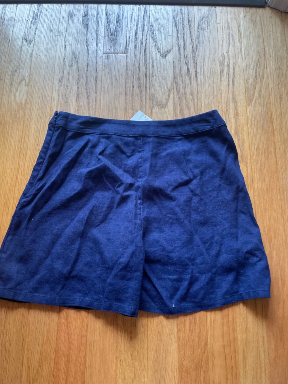 NWT Target A New Day Linen/nylon Blend High rise navy skort - Picture 7 of 13